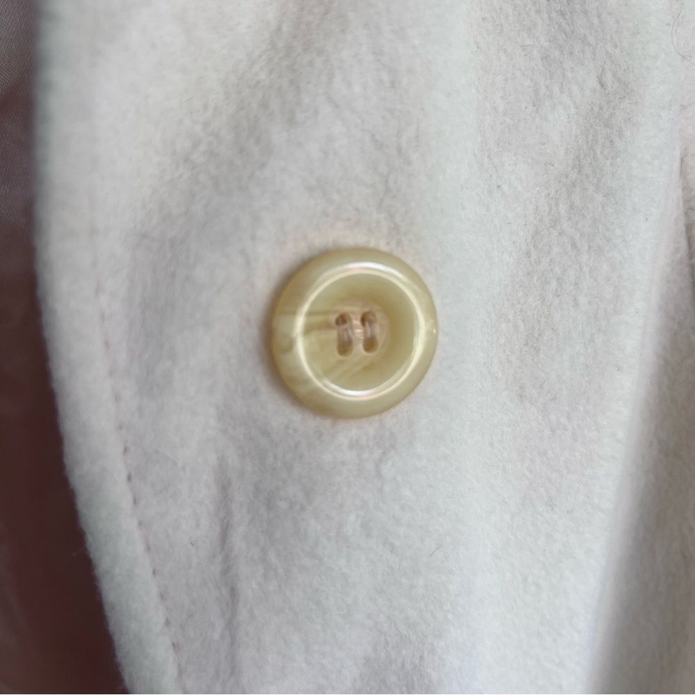 Kashmiracle Women’s Cashmere-Like Kashmiracle Beige Ivory Cape Coat L - Picture 4 of 11